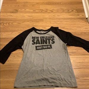 Nike Saints 3/4 Sleeve Tee